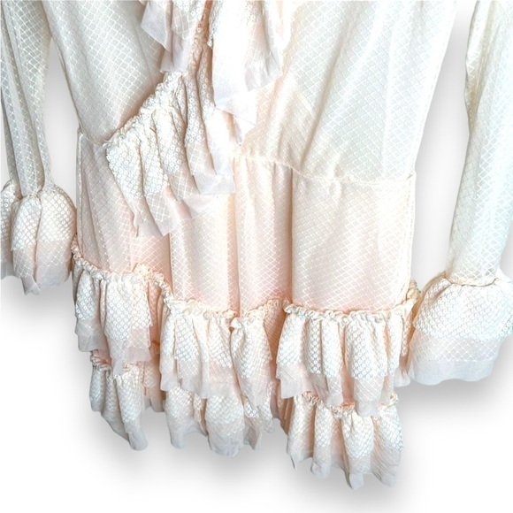 Revolve We are HAH Medium “Mags About You” Mini Dress blush pink retail $300 NWT - Picture 10 of 12